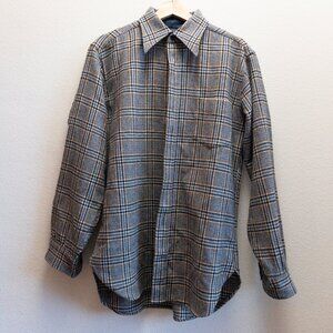 VINTAGE PENDLETON Plaid Wool Mens Shirt Jacket